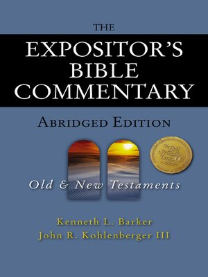 cover image of The Expositor's Bible Commentary